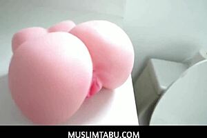 muslimtabu - curvy hijab wife tokyo lynn finally gives in to husband