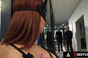 veronica leal says, 'fuck me with those big cocks now'