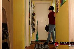 Dom Kitty Quinn, torment that burglar now