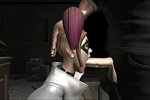 super deepthroat blowjob action