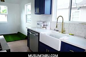 muslimtabu - curvy hijab wife tokyo lynn finally gives in to husband