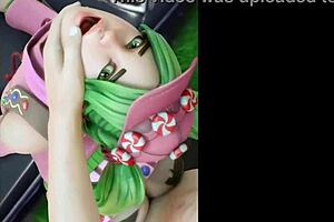 Fortnite girls endure rough hard fucking as shaved sluts