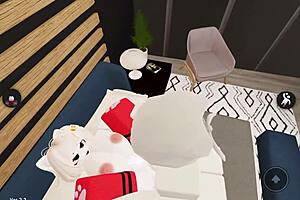 fox girl pounded roughly in doggystyle game