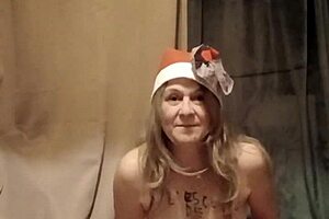 Housewife enslaved, performing kinky tasks with magic wand