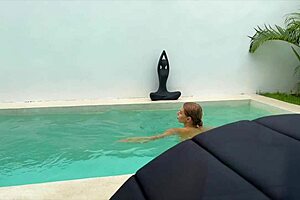 being the poolboy means rough riding and moaning