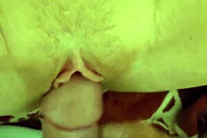 Amateur wife eagerly takes neighbor's cumshot creampie in her wet pussy, is this cheating?