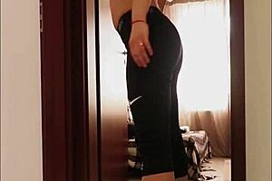 Stuck at home, he surprised me during yoga with a creampie! 😏