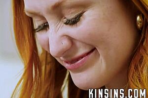 Scarlet's Womanhood Training By Family In Taboo 4some Session!