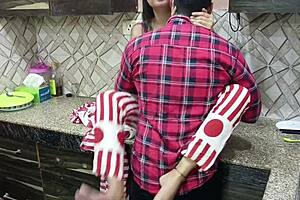 i let my curious stepson assfuck me in the kitchen