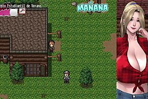 Trapped in a sexual camp with beautiful big-titted zombie girls!