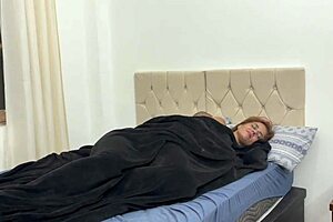 this mature latina milf group bent over for riding and cumshots as a birthday surprise.