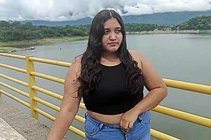 Girl abandoned by boyfriend gets helped by stranger leading to hard sex at work