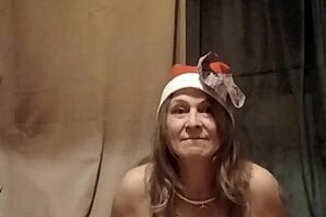 Housewife enslaved, performing kinky tasks with magic wand