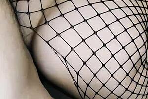 Wife's tight ass gets rough anal pounding!