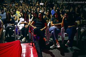 Sex Coaching On Stage With Pamela And Jesus