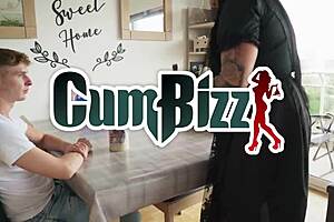 Oktober fest features sloppy deepthroat on monster cocks