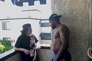 amara romani rides cowgirl with her big tits bouncing