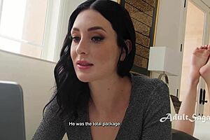 Lesbians Lauren Phillips and Charlotte Sins Love Strapon Anal Play. Big Tits Bounce in Wild Girl-on-Girl Action.