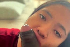 she enjoys neighbor's huge cock in amateur cuckold fun