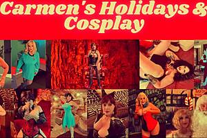 Granny Carmen Celebrates Christmas in July