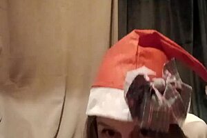 Housewife enslaved, performing kinky tasks with magic wand