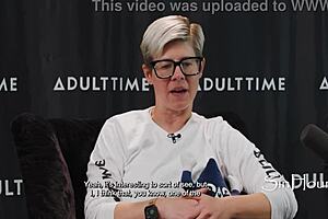 Bare pornstars fuck in interracial casting interview