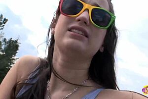 faye reagan and georgia jones enjoy a relaxing hangout in their bedroom