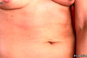 Blonde milf pegs partyboy with strapon