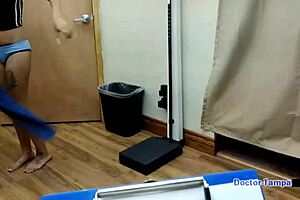 Dr Tampa Examines Kalani Luana's Yearly Physical in Florida