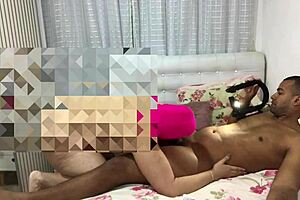 Latina in Lingerie Enjoys One-on-One Encounter