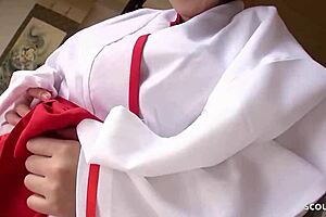 she says, this is my first anal creampie by teacher