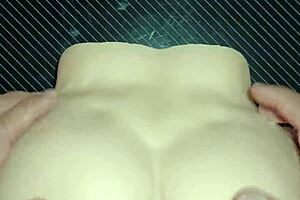 Candy, I fuck you hard in doggystyle and cum on your big ass