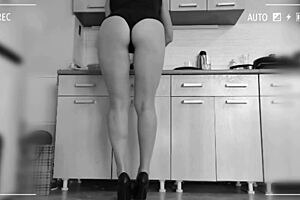 Housewife Fucked In The Kitchen On Hidden Cam