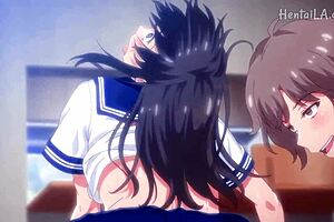 hentai: top tennis babe gets influenced by slut friend, netorare action 😈