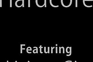 Nikolei shows off her licking talents