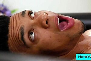 I gives a wet blowjob to this big cock