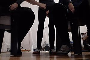 while i was masturbating to my two girlfriends, they were both masturbating to me, leading to girls fly orgasm