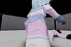 trapped in the cage with a farting surprise p1