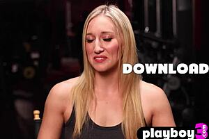 Blonde Milf Stretching with Babe