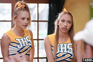 Petite blonde teens khloe kapri and kyler quinn get anal fucked by coach