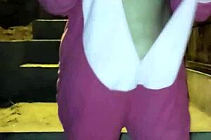 Mature Prostitute Flashes Tits Outdoors