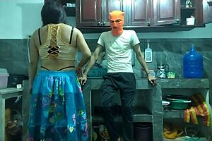 i watched my 25-year-old friend go from flaccid to hard in kitchen.