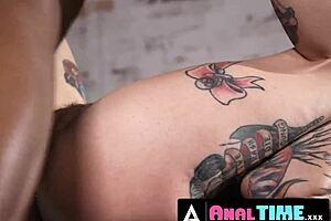 analtime xxx - tattooed queen joanna angel gets tight ass pounded by huge cock