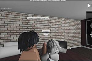 i fucked another fan in my roblox condo, she sucked my dick and i came in her mouth~