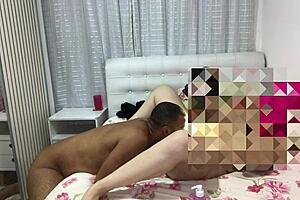 Latina in Lingerie Enjoys One-on-One Encounter