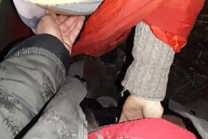 Our Autumn Romantic Encounter in a Cozy Hut - Lesbian Illusion Girls