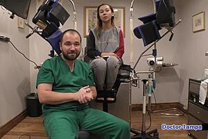 Dr Tampa Examines Kalani Luana's Yearly Physical in Florida