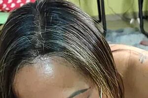 Hot mom waits for husband, friend arrives first