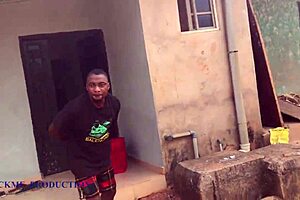 mad bbw picking dirt from the bin gets fucked by a lonely guy