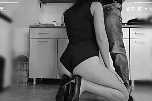 Housewife Fucked In The Kitchen On Hidden Cam